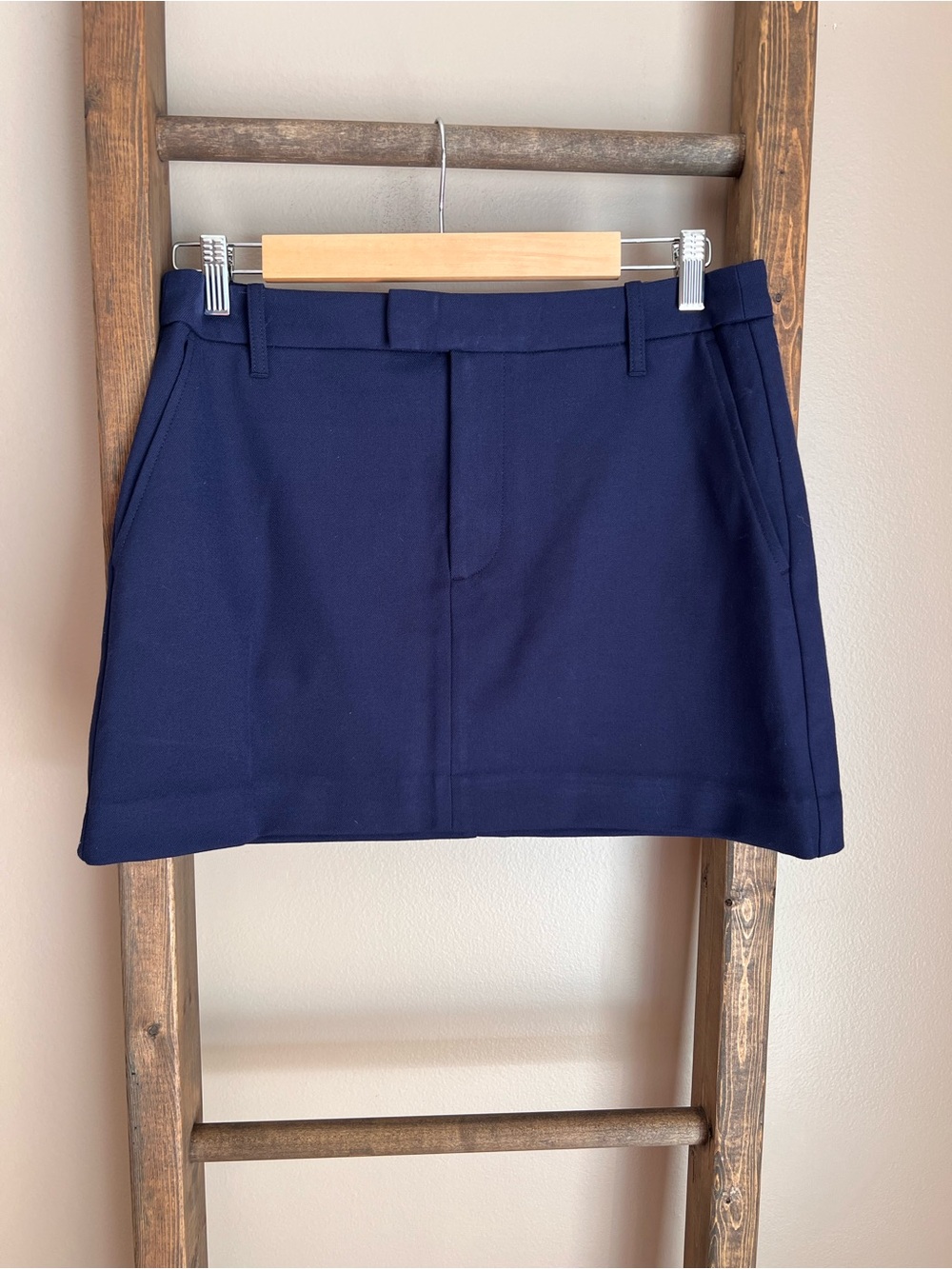 GAP Navy Mini Skirt NWT 6 Petite